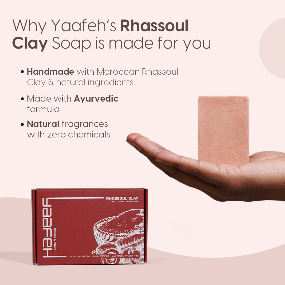 Rhassoul Clay Organic Soap - Yaafe